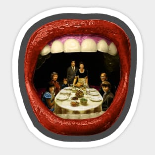 Family DInner Sticker